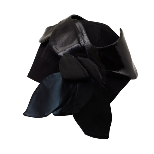 Avant-Garde Brimless Hat Black