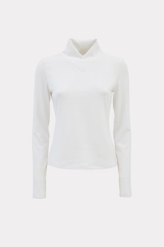 Designer Long Sleeve Soft Sweater White