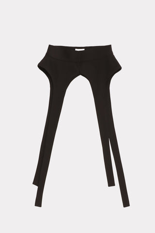 Runway Waist Overlay Belt Black