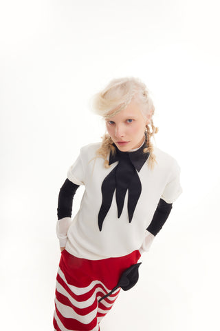 Fashion Neckpiece - Collar Black