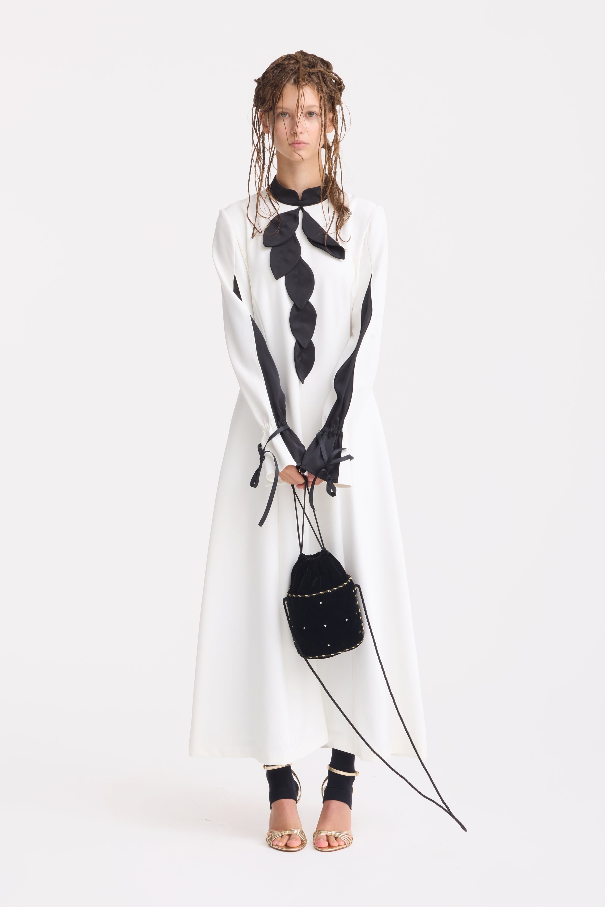 Cocktail Ankle-Length Dress – White