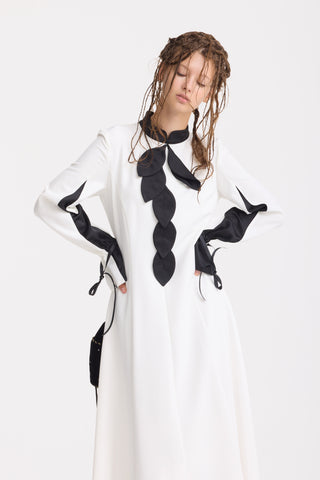 Cocktail Ankle-Length Dress – White