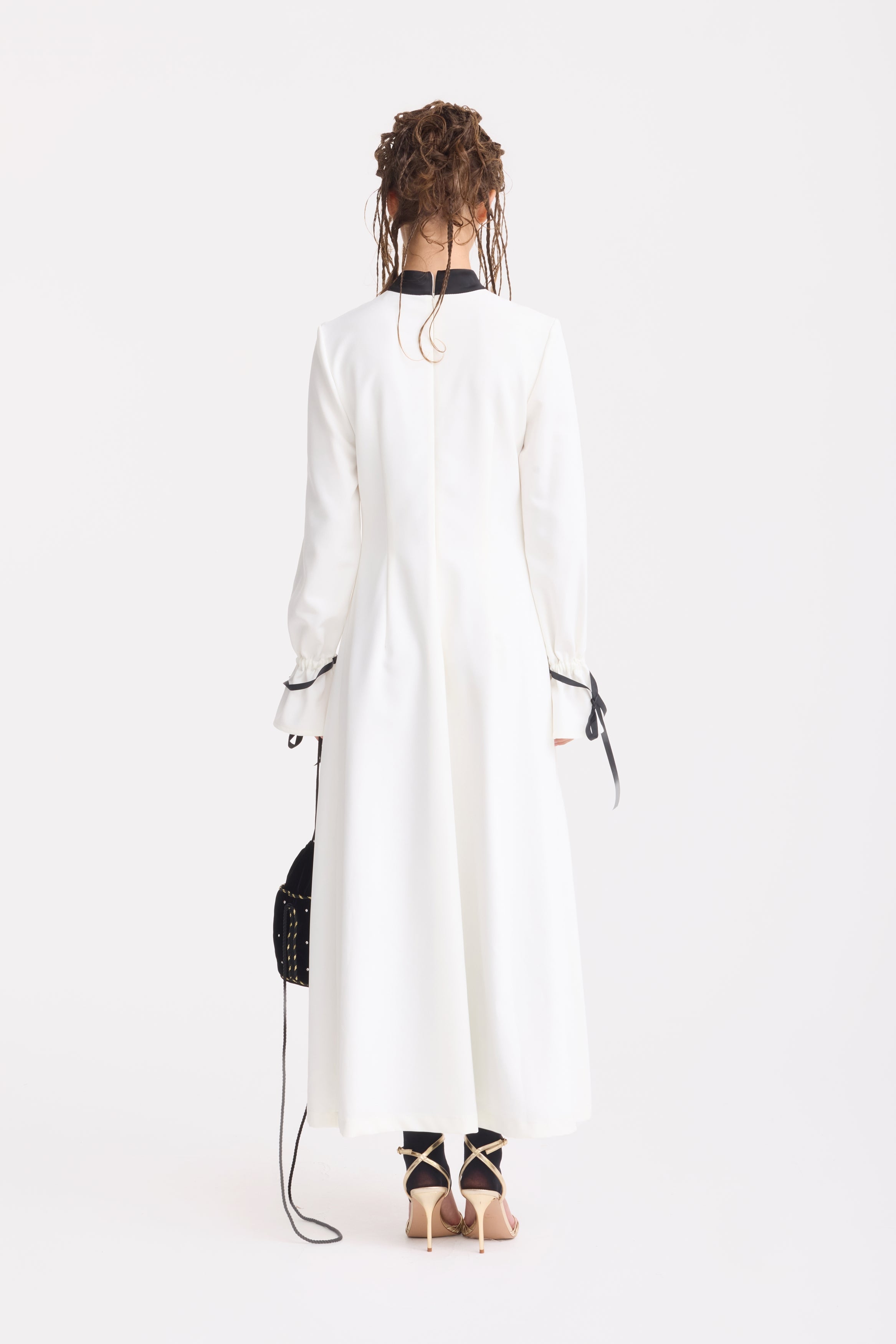 Cocktail Ankle-Length Dress – White