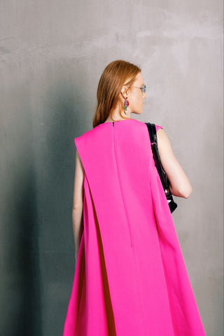 Sleeveless Maxi Dress Pink