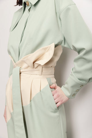 Tailored Relaxed Shirt Mint Green