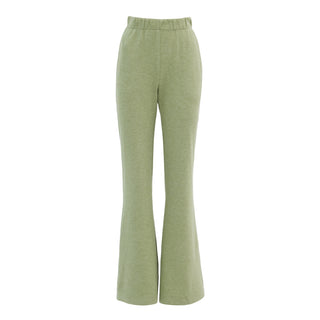 Casual Wooly Three-Piece Suit Green