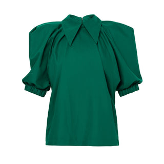 Designer Green Blouse