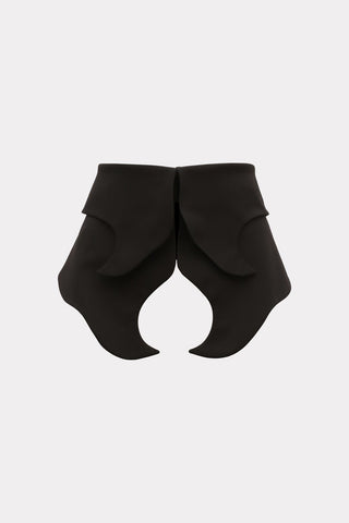 Artisan Curved Layered Waist Belt - Black - Julia Allert