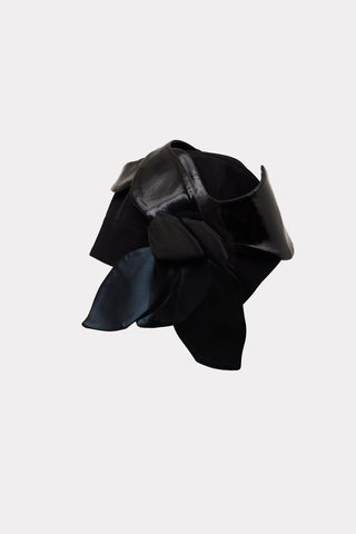 Avant-Garde Brimless Hat Black - Julia Allert