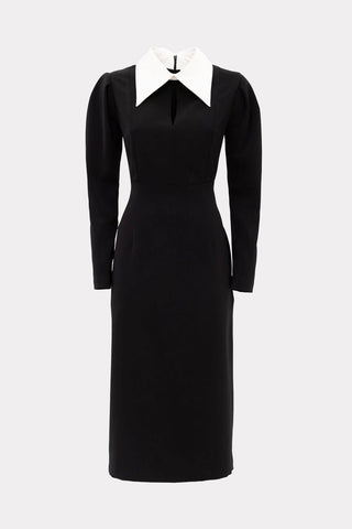 Black Formal Midi Dress - Julia Allert