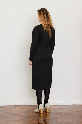 Black Formal Midi Dress - Julia Allert