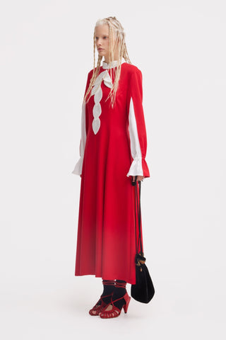 Cocktail Ankle-Length Dress – Red - Julia Allert