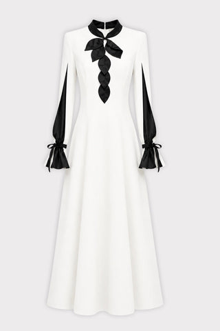 Cocktail Ankle-Length Dress – White