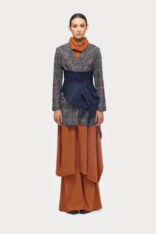 Designer Asymmetrical Belt Denim - Julia Allert
