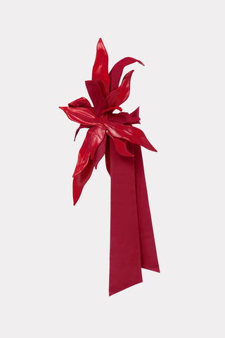 Designer Detail Statement Belt Red - Julia Allert