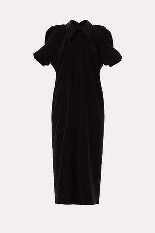 Designer Midi Dress Black - Julia Allert