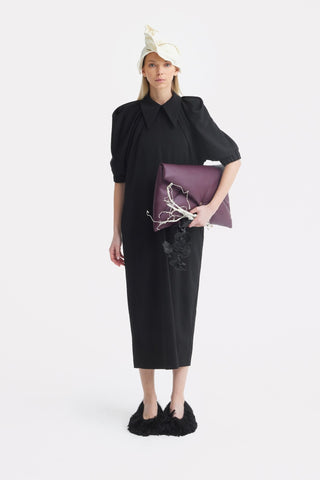 Designer Midi Dress Black - Julia Allert