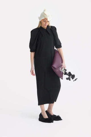 Designer Midi Dress Black - Julia Allert