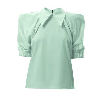 Designer Mint Green Blouse