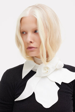 Designer Neckwear - Collar White - Julia Allert