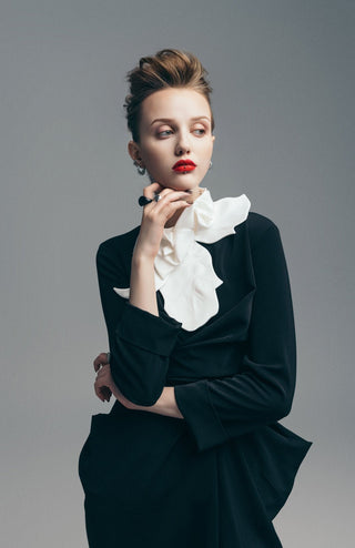 Designer Neckwear - Collar White - Julia Allert