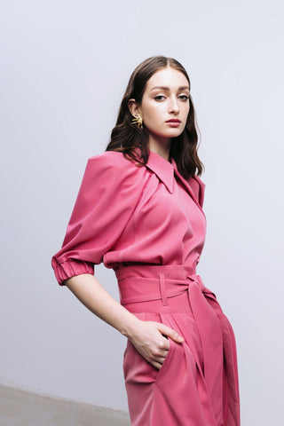 Designer Pink Blouse - Julia Allert
