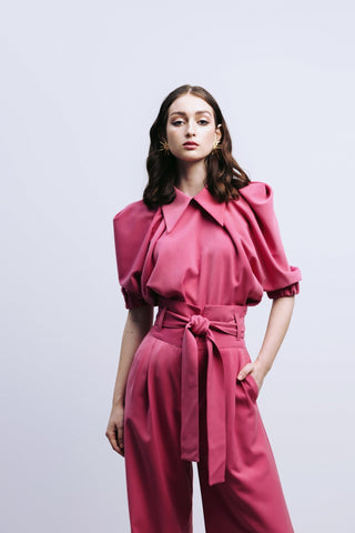 Designer Pink Blouse - Julia Allert
