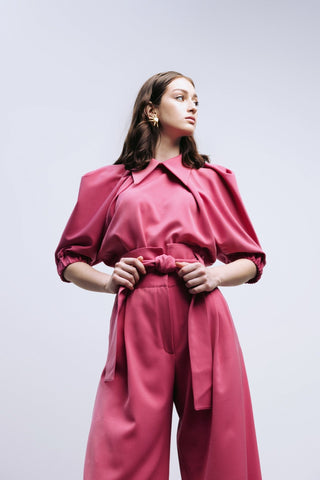 Designer Pink Blouse - Julia Allert