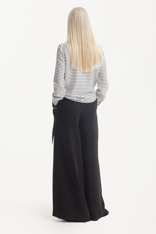 Designer Striped Thin Viscose Shirt - Julia Allert