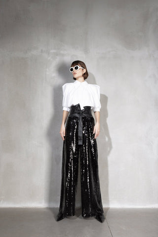 Designer White Blouse - Julia Allert