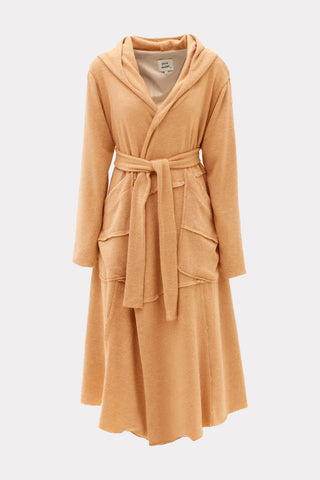 Designer Wrap Cardigan Coat Pale Yellow