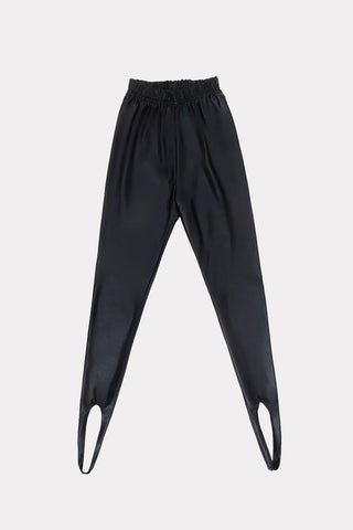 Elastic Skinny Leggings Black