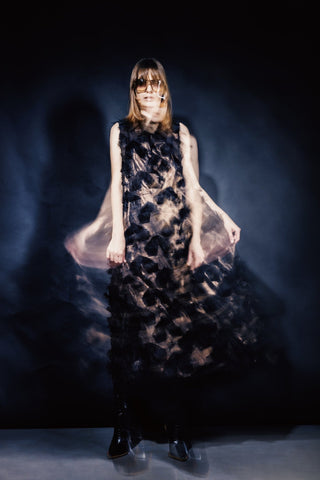 Evening Gown A-Line Maxi Dress With Stars - Julia Allert