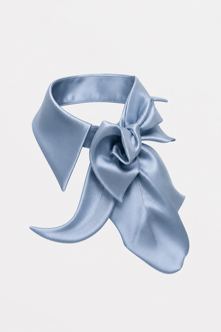 Evening Neckwear - Collar Light Blue - Julia Allert