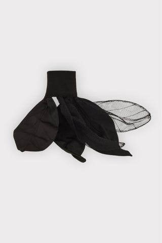 Evening Satin Cuff Bracelet - Black - Julia Allert