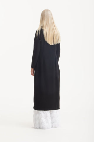 Evening Statement Fringe Palazzo Pants – White - Julia Allert