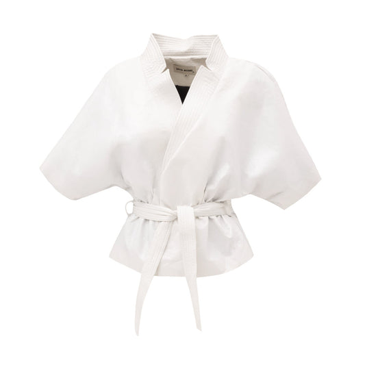 Fashion Kimono Vest White