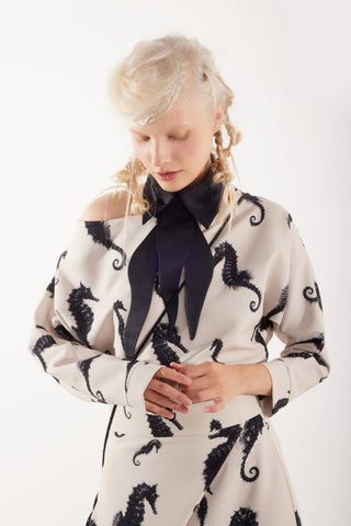Fashion Neckpiece - Collar Black - Julia Allert