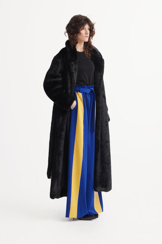 Fitted Long Sleeve Top Black Lurex - Julia Allert
