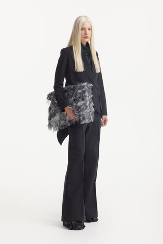 Formal Flared Trousers Black