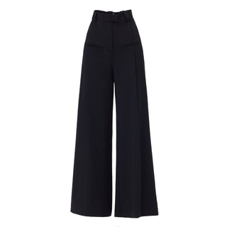 Formal Flared Trousers Black