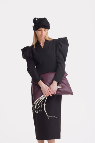Headpiece – Evening Mini Hat Style - Black - Julia Allert