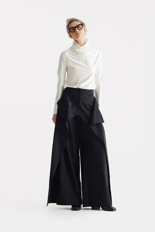 Basic Long Sleeve Top Pearl White