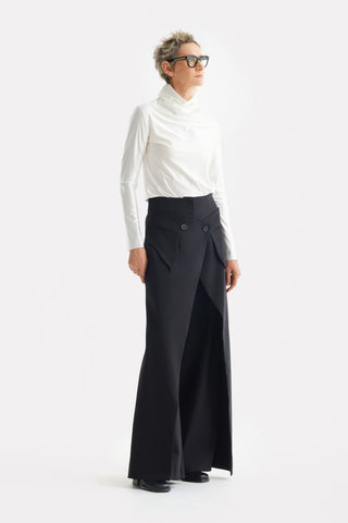 Basic Long Sleeve Top Pearl White