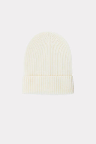 Knitting Patterns Hat With Wide Cuff Ecru - Julia Allert