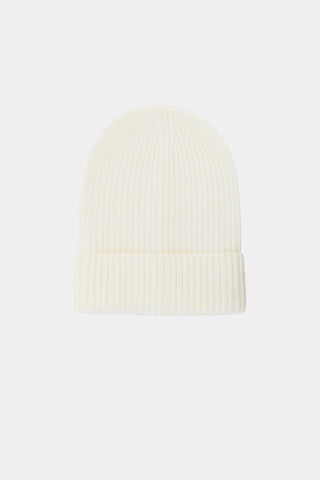 Knitting Patterns Hat With Wide Cuff Ecru