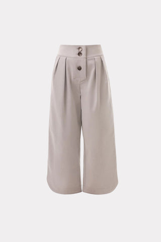 Light Grey Denim Wide Culottes