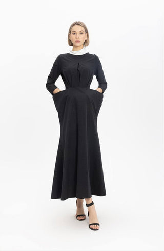 Elegant Maxi Dress Black