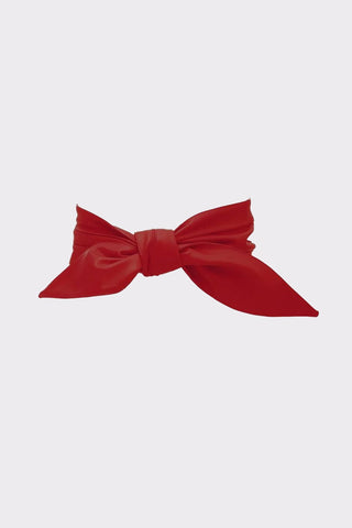 Red Wide Belt Faux Leather - Julia Allert