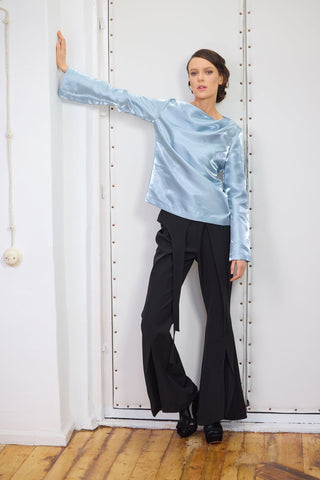 Runway Waist Overlay Belt Black - Julia Allert